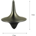 thumbnail image 2 of Spinning Top aoukoslt Silver Accurate Portable Precision, 2 of 6