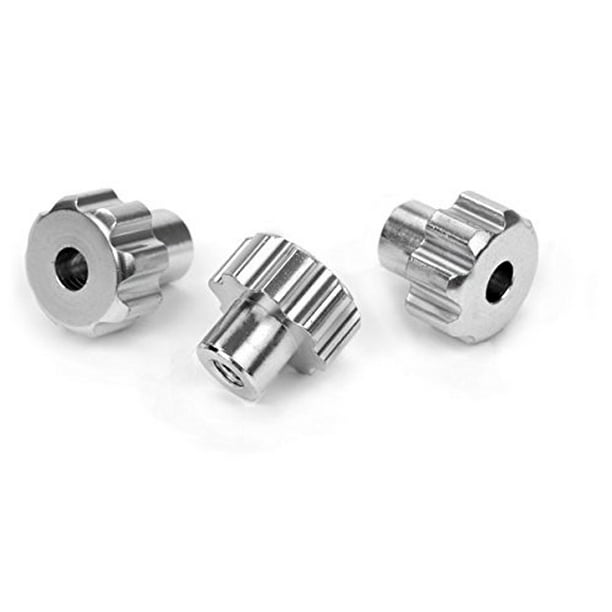 Solid Aluminum Knurled Thumb Nuts 1024 Qty 25