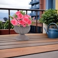 thumbnail image 4 of unbranded Farmhouse Flower Pot En Metal Con Boca Ancha Para Plantas Y En, 4 of 8