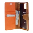 thumbnail image 2 of TopSave Goospery Canvas Diary Case For Iphone 12 Mini, Orange, 2 of 3