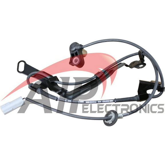 aip electronics abs anti-lock brake wheel speed sensor compatible replacement for 1999-2003 mazda protg front right passenger oem fit abs175