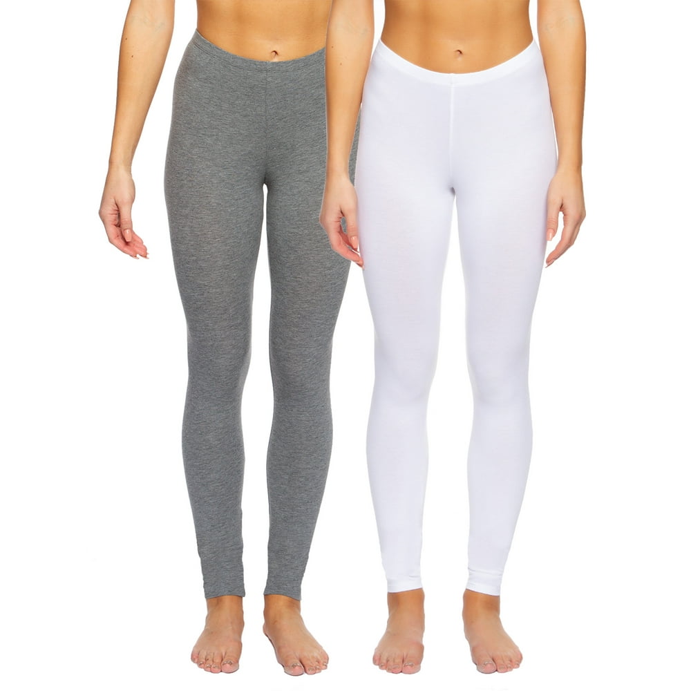 Felina Felina Cotton Modal Leggings (2Pack) Extra Lightweight