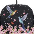 thumbnail image 1 of ZUXONGSY Hummingbird Tea Cozy for Teapot Cherry Blossom Tea Cozies Covers Tea Cosy for Teapot Kitchen Accessory Kettle Kitchen Dust Cover Home Decorative, 1 of 7