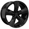 thumbnail image 4 of 20 inch Rim fits 2008-2018 Dodge Challenger SRT Style Black 20x9 Wheel Direct Fit, 4 of 4