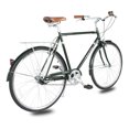 thumbnail image 6 of Tracer Osaka Hybrid City Bike for Men, 700×35C Wheels, Hi-ten Steel Frame, Shimano 3 Speed, Brown Seat and Grips,  21" Frame - Green, 6 of 7