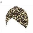thumbnail image 2 of Flmtop Mode Arc-en-Ciel Couleur Léopard Femmes Tête Enveloppe Chapeau Bonnet Couverture de Protection, 2 of 7
