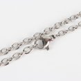 thumbnail image 1 of Tarnish Resistant 304 Stainless Steel Cable Chain Necklace Making with Lobster Claw Clasps Stainless Steel Color 23.6 inch(59.9cm), 1 of 2