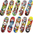 thumbnail image 1 of 10 Pieces Mini Skateboards Finger Skate Fingerboard Toy Fingertip Movement Board For Adults Boys Girls, Random Pattern, 1 of 5