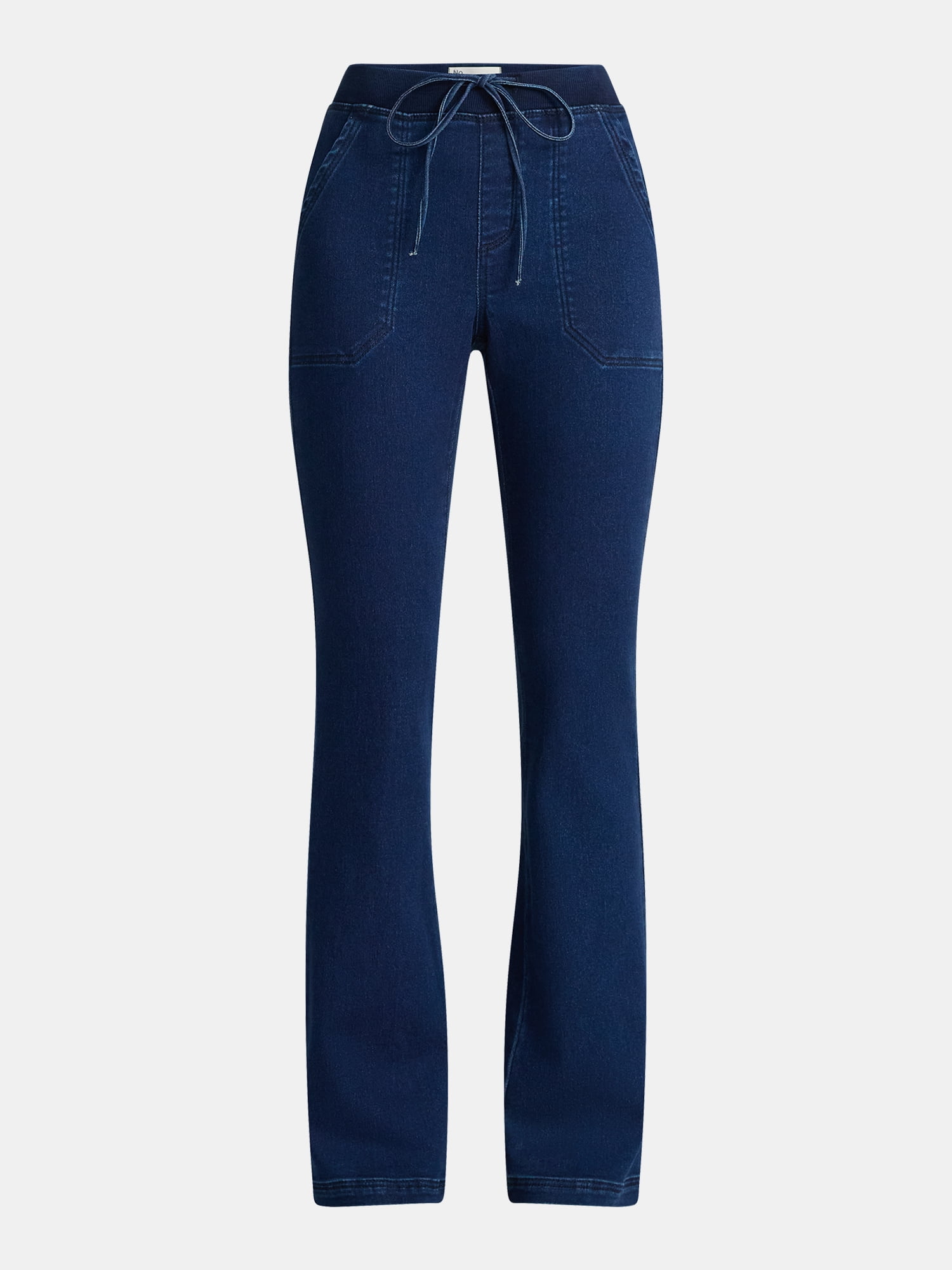 No Boundaries Rib Waist Boot Cut, Women's