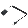 thumbnail image 1 of Cable de alimentación simulada Np- para de baterías A7 A7S, longitud de 35 cm Hugo Adaptador de cable de cámara, 1 of 4