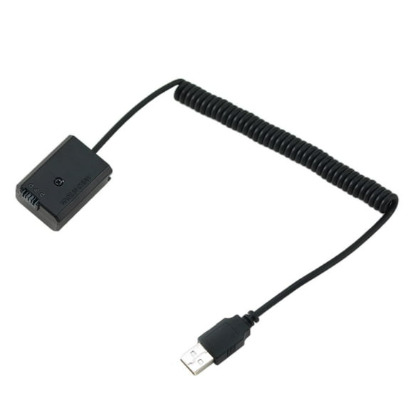 e USB a batería simuda Np- para de baterías de cámara sin espejo , entrada 5V / 2A-4A Macarena Adaptador de cable de cámara