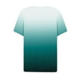 thumbnail image 4 of Trendy Summer Tops For Women 2026 Womens Tops Dressy Casual 3/4 Sleeve Blouses For Women Dressy Casual Short Sleeve T Shirts For Women Cotton, 4 of 5