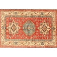 thumbnail image 1 of Ahgly Company Indoor Rectangle Traditional Red Geometric Area Rugs, 2' x 5', 1 of 6