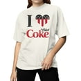 thumbnail image 2 of Officially Licensed Diet Coke Patriotic I Love Diet Coke Women's T-shirt, 2 of 3