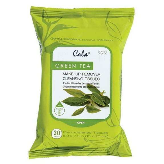 CALA Makeup Remover Cleansing Tissues GREEN TEA
