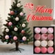 thumbnail image 4 of Bola de Tela Bola de Navidad Artículo Decorativo Decoración Navideña, 4 of 5