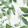 thumbnail image 6 of WYYP Green Leaves White Watercolor Painting Round Table Cover Outdoor Picnic Camping Indoor Kitchen Dining Party 100% Polyester Fiber White, 6 of 8