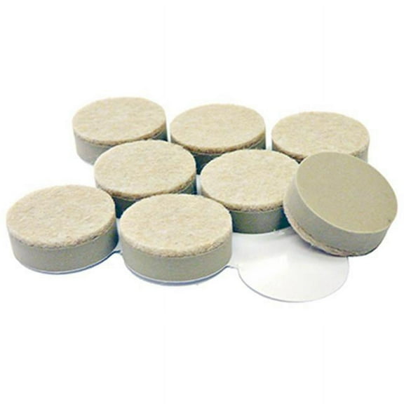 Richelieu America Ltd TG 8PK 1" Tan Felt Pads 10 Pack