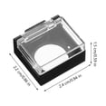 thumbnail image 3 of Haust - 10 protectores de plástico para pulsadores y interruptores de seguridad, 3 of 7