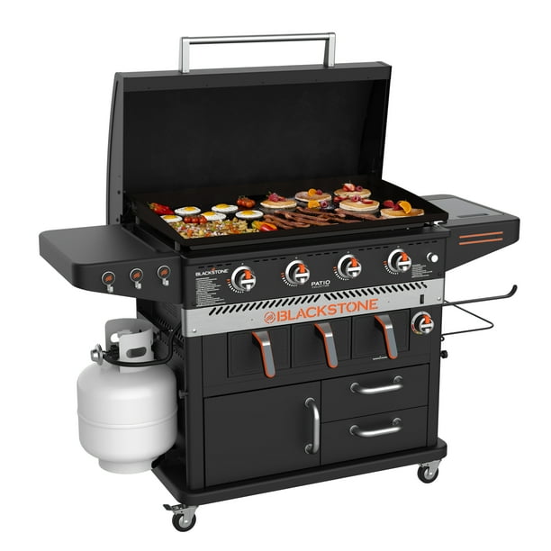 Blackstone Patio Series 4Burner 36" Griddle with Air Fryer