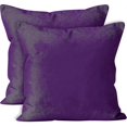 thumbnail image 1 of Cushion Covers 2pc Set (50 X 50 Cm) - Sunbeam Yellow - Solid Dyed Cotton Canvas, 1 of 5