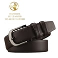thumbnail image 4 of Vedicci Cinturon para Hombre. Fajo de Piel y Hebilla Metalica Classic Vedicci  Cinturon para Hombre, 4 of 8
