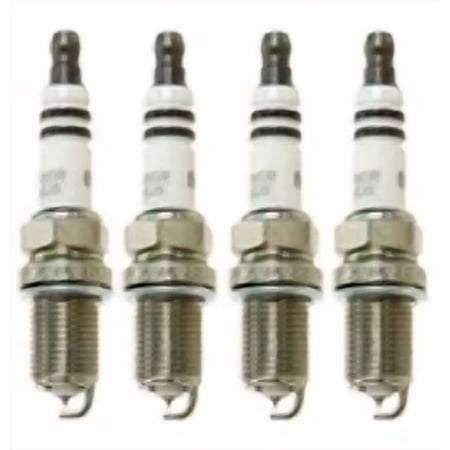 Bosch Set of 4 Double Platinum Spark Plugs For Toyota Corolla Celica MR2 L4