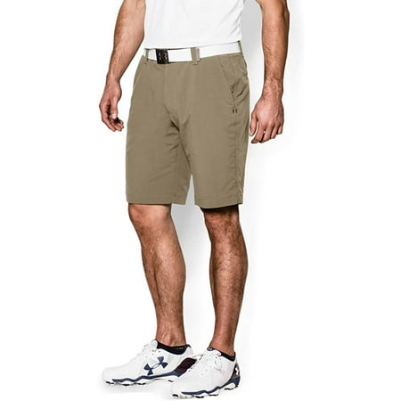 Under Armour Men's Match Play Shorts Academy, Beige, Size 38