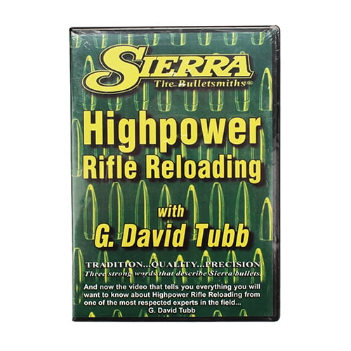 Advanced Rifle Reloading DVD by Sierra Bullets