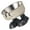 Milk white, variant on FashionHigh Legged Pet Bowl Elevated Neck Safe Feeders Easy To Clean Stainless Steel Bowl For Small Pet