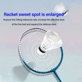 thumbnail image 4 of Professional Badminton Racket Set Lightweight Alloy with Advanced Shock Absorbing System for Adult Beginners, 4 of 7