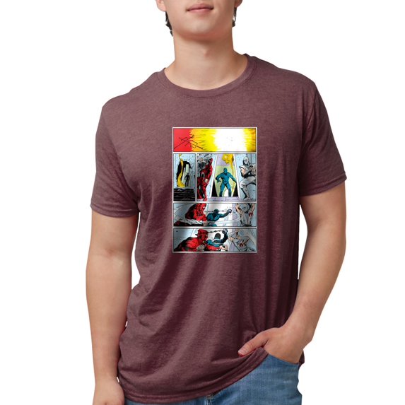 CafePress - GI Joe Storm Shadow Comic Str Men's Deluxe T Shirt - Mens Tri-blend T-Shirt