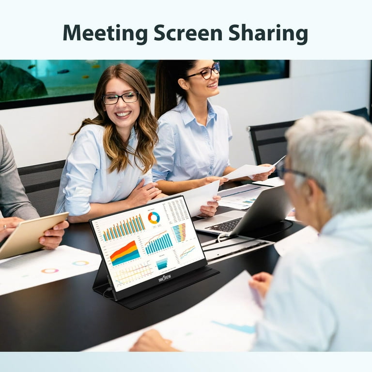 InnoView 15.8 Inch FHD 1080P USB C HDMI Laptop Powered Portable