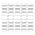 thumbnail image 3 of Bags Buckles, 5 Sizes Available Enough 50 Pieces Metal Rings  For Bag Decoration For DIY Belt For Clothing Accessories, 3 of 8