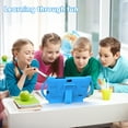 thumbnail image 5 of Kids Tablets 7 inch Android 12, 4GB RAM 32GB ROM, 512GB Expandable, with Parental Control, Google Certified, WiFi, Bluetooth, Dual Camera with Silicone Case(Blue), 5 of 7