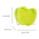 thumbnail image 4 of Claro amor en forma de corazón bolsa de cosméticos mujeres PVC damas bolsas casuales (verde) Ndcxsfigh Para Estrenar, 4 of 8