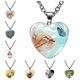 thumbnail image 4 of Collar con colgante de corazón de gato para mujer, collar con cúpula de cristal de gato de dibujos animados, joyería de moda, regalo para pareja, 4 of 4