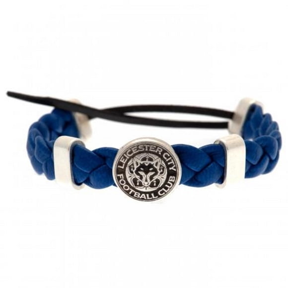 Leicester City FC Leather Look Slider Bracelet