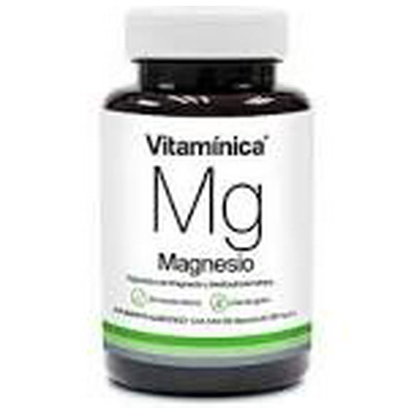 Magnesio 326 Mg Con 60 Cápsulas | Suplemento Alimenticio Para Relajación Muscular Y Nerviosa