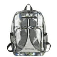 thumbnail image 2 of FAMTKT Clear Backpack Transparent Backpack with Large Capacity for Men and Women Outdoor Sports Morning Running Fitness Backpack Travel Backpack, 2 of 6