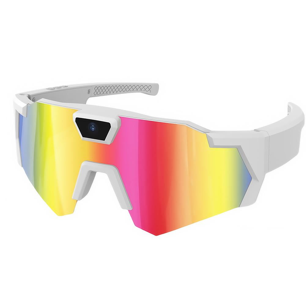1080P HD Video Camera Glasses Outdoor Sports Action Portable Wearable Glasses Suitable for Driving, Cycling, , Outdoor Activity Recording Glasses, Action Sports for Cycling Hiking(with 32GB TF card)