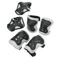thumbnail image 3 of Kozecal Knee Pads Elbow Pads Wrist Guards Set, Impact‑resistant Protective Gears Set Adjustable Elastic Safe For Skateboarding For Skating, 3 of 8