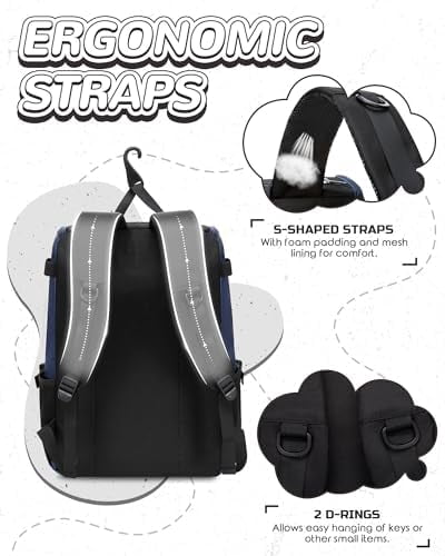 Baseball Softball Gear Bag for Boys Girls Ages 8-12 12-14 14-16 Large Kids Bat Bag Backpack with Ventilated Shoe Compartment Baseball Softball Stuff Supplies for Youth Adult