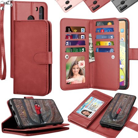 Galaxy A21 Case, [US Version] Galaxy A21 Wallet Case,Tinysaturn Cash