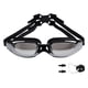 thumbnail image 1 of Gafas de natación profesionales Zulema antiniebla con estuche Protección para los oídos negro, 1 of 8