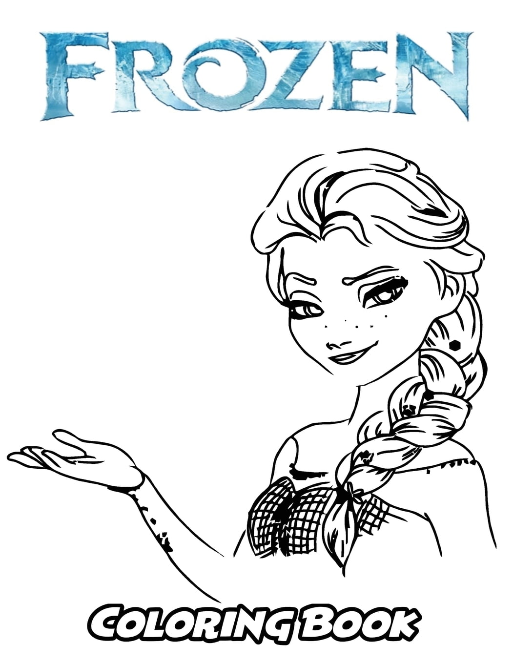 Perfect For Children Ages 3 5 6 8 8 12 Frozen Coloring Book