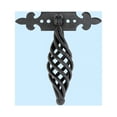 thumbnail image 2 of Cabinet or Drawer Birdcage Pull Black Iron 4" x 3 3/4" W | Renovator's Supply, 2 of 7