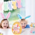 thumbnail image 5 of MXTPOV Easter Eggs Cookie Boxes for Kids, Cute Bunny Eggs Printed Easter Basket, Easter Cookie Tin Candy Bags for Party, Easter Decorations Cookie Bags, Home Decor, 5 of 5