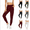 Navy Blue, variant on TGPMGRZ Women's Scrub Pants - Soft Stretch Yoga Style with Pockets, Slim Fit Jogger Scrub Pants for Women, Navy Blue Size M