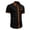 Black, variant on COSFO Colorblock Mens Short Sleeve Button Down Shirts Casual Summer Shirts Collared with Pocket Relaxed Fit Tops